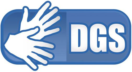 Logo für Deutsche Gebärdensprache